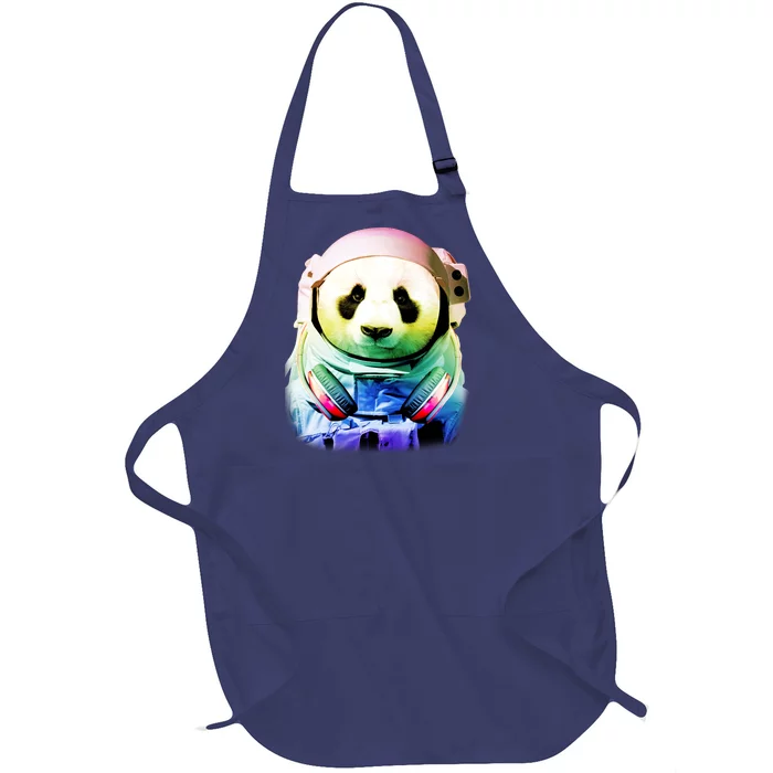 DJ Panda Astronaut Full-Length Apron With Pocket