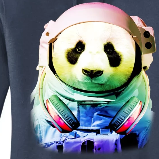 DJ Panda Astronaut Women's Pullover Hoodie