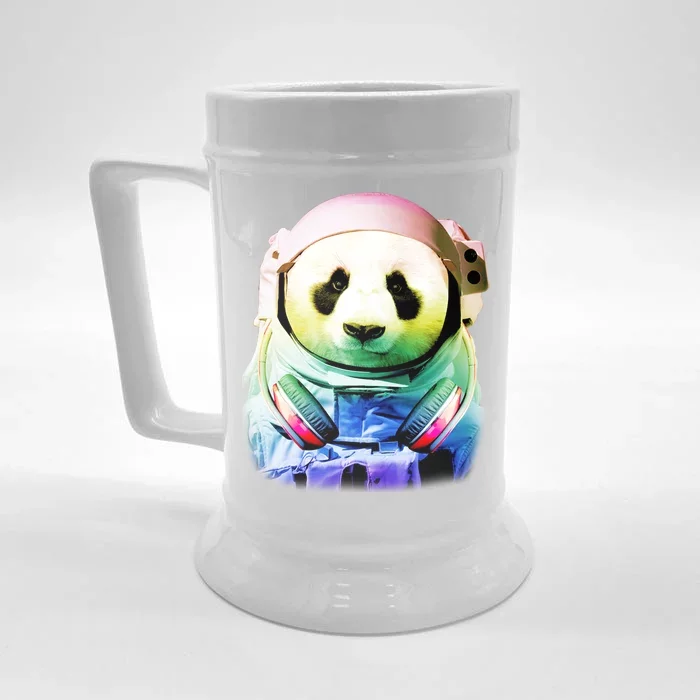 DJ Panda Astronaut Front & Back Beer Stein