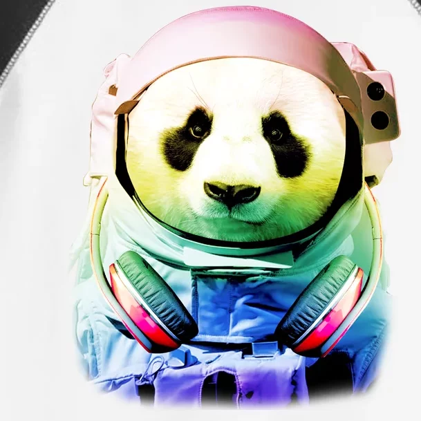 DJ Panda Astronaut Toddler Fine Jersey T-Shirt