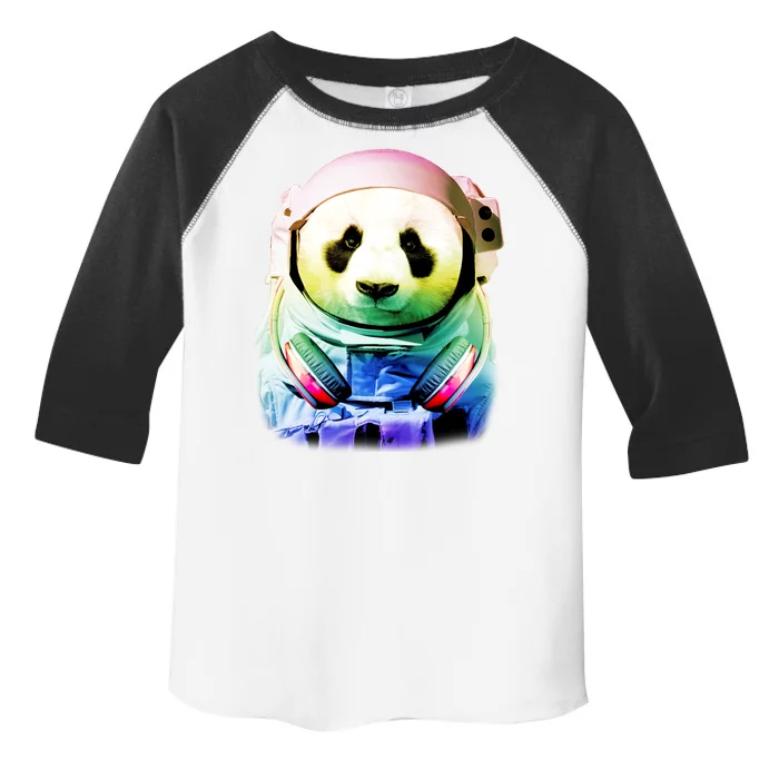 DJ Panda Astronaut Toddler Fine Jersey T-Shirt