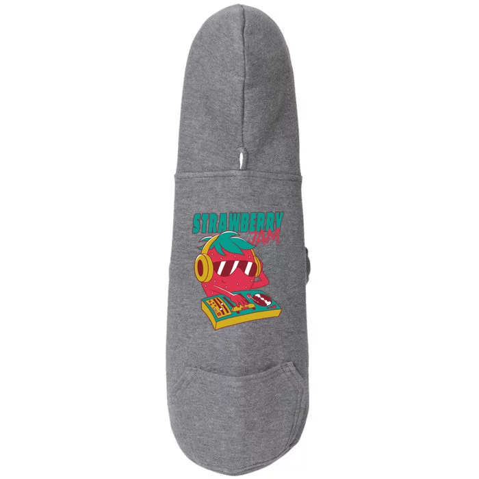 DJ Strawberry Jam Doggie 3-End Fleece Hoodie