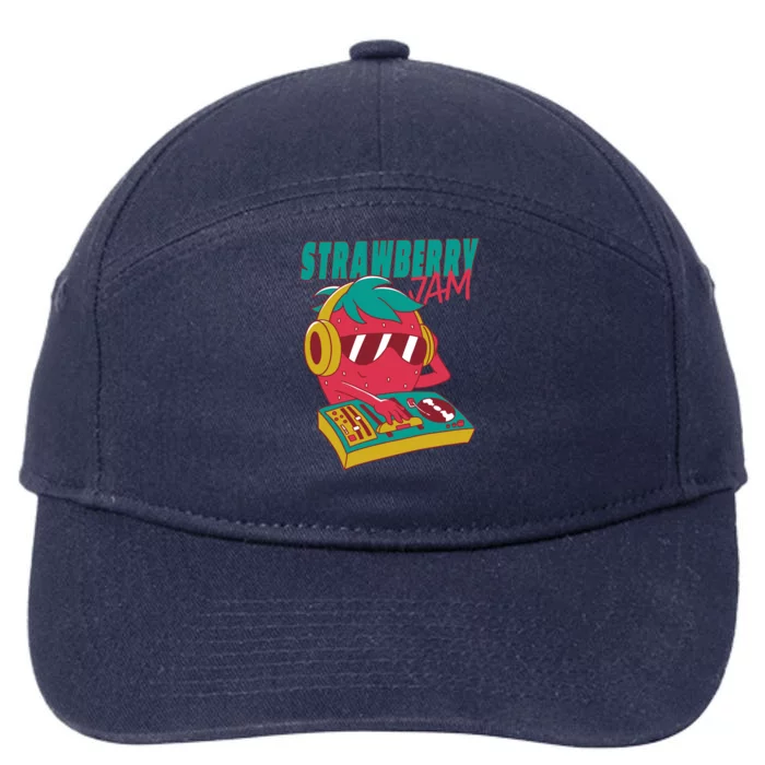 DJ Strawberry Jam 7-Panel Snapback Hat