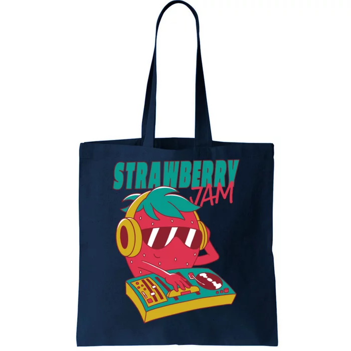 DJ Strawberry Jam Tote Bag