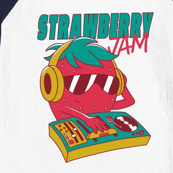 DJ Strawberry Jam Baseball Sleeve Shirt