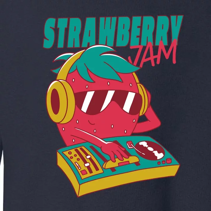 DJ Strawberry Jam Toddler Sweatshirt