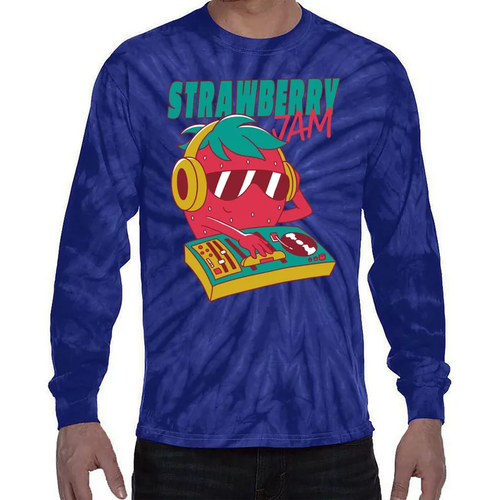 DJ Strawberry Jam Tie-Dye Long Sleeve Shirt