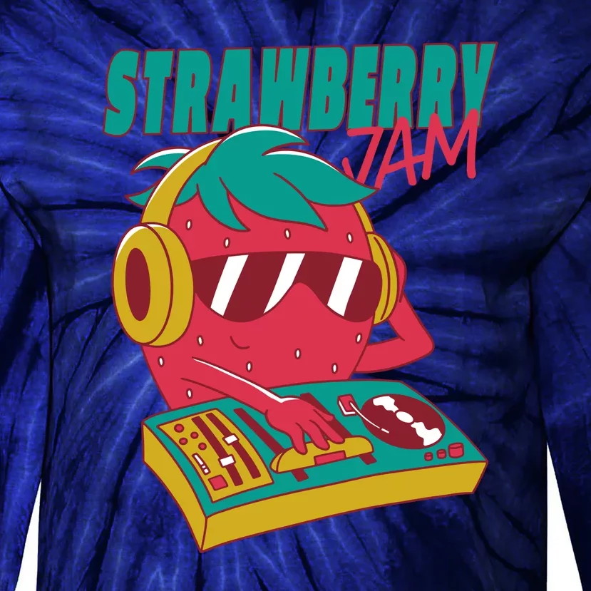 DJ Strawberry Jam Tie-Dye Long Sleeve Shirt