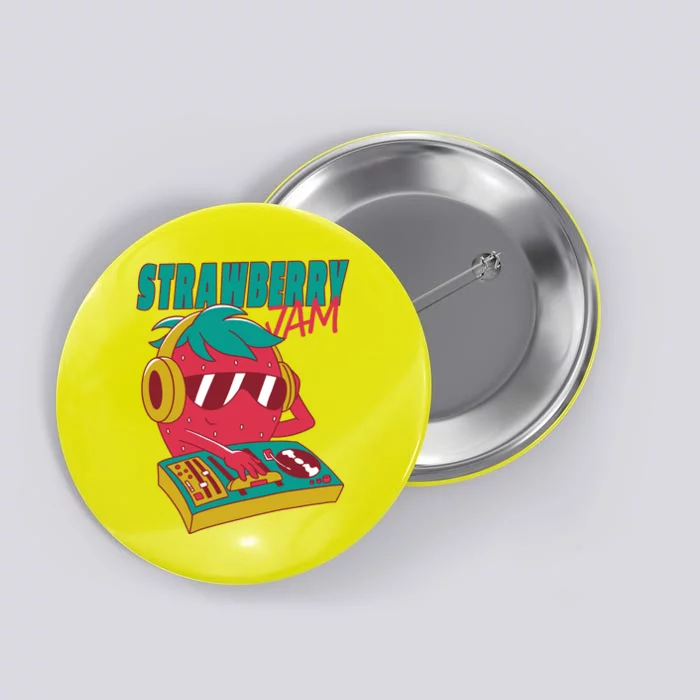 DJ Strawberry Jam Button