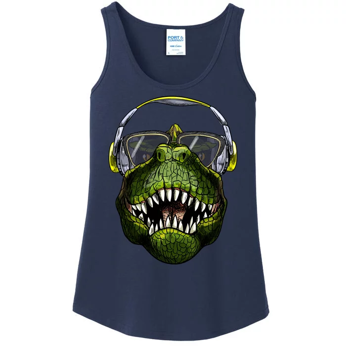 DJ T-Rex Ladies Essential Tank