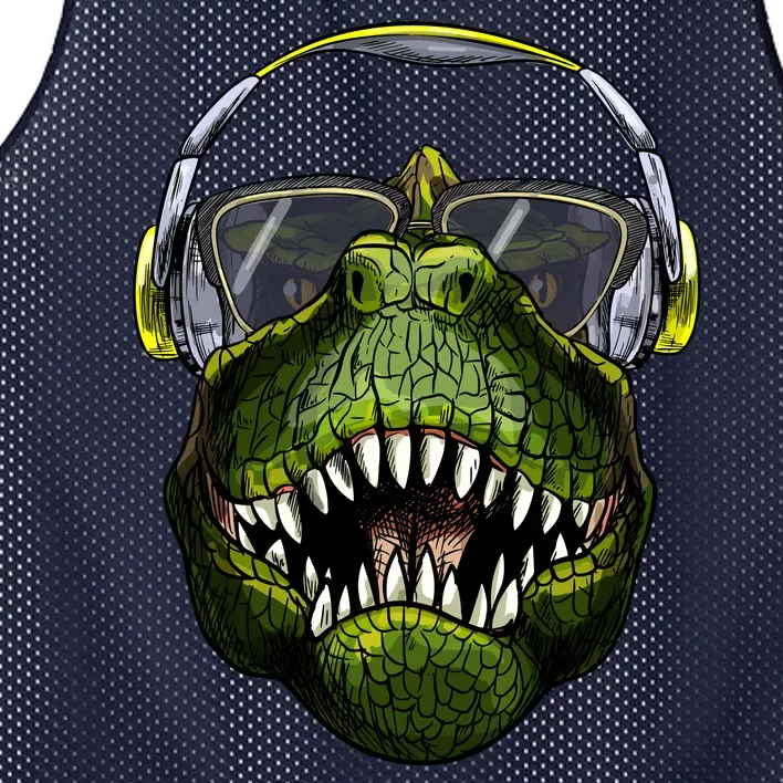 DJ T-Rex Mesh Reversible Basketball Jersey Tank