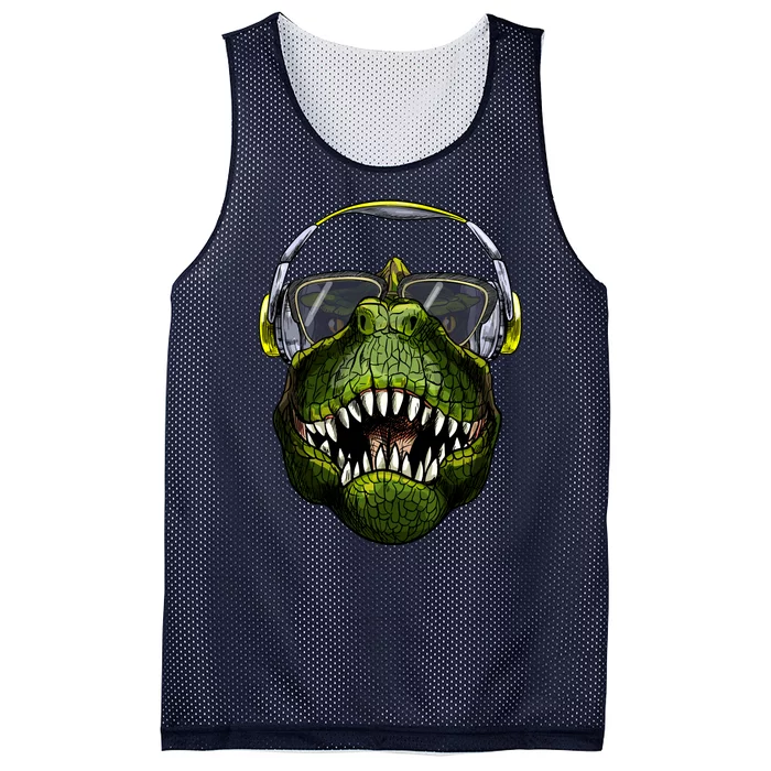 DJ T-Rex Mesh Reversible Basketball Jersey Tank