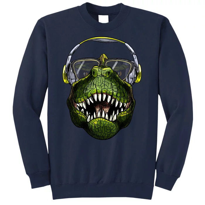 DJ T-Rex Tall Sweatshirt