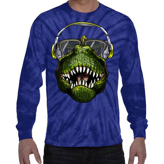 DJ T-Rex Tie-Dye Long Sleeve Shirt