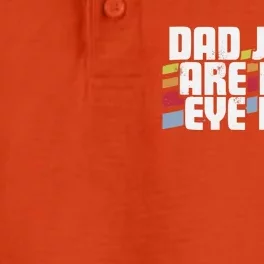 Dad Jokes Are How Eye Roll Funny Father's Day Gift Tank Top Dry Zone Grid Performance Polo