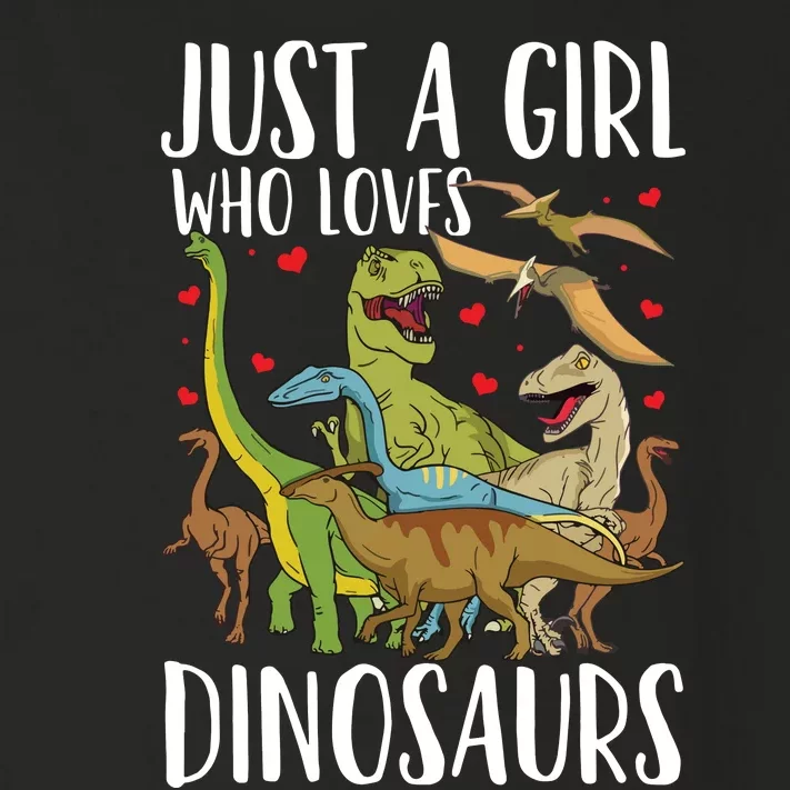 Dinosaur Just A Who Loves Dinosaurs Brachiosaurus Toddler Long Sleeve Shirt