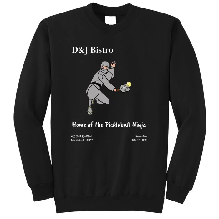 D & J Bistro Pickleball Ninja Sweatshirt