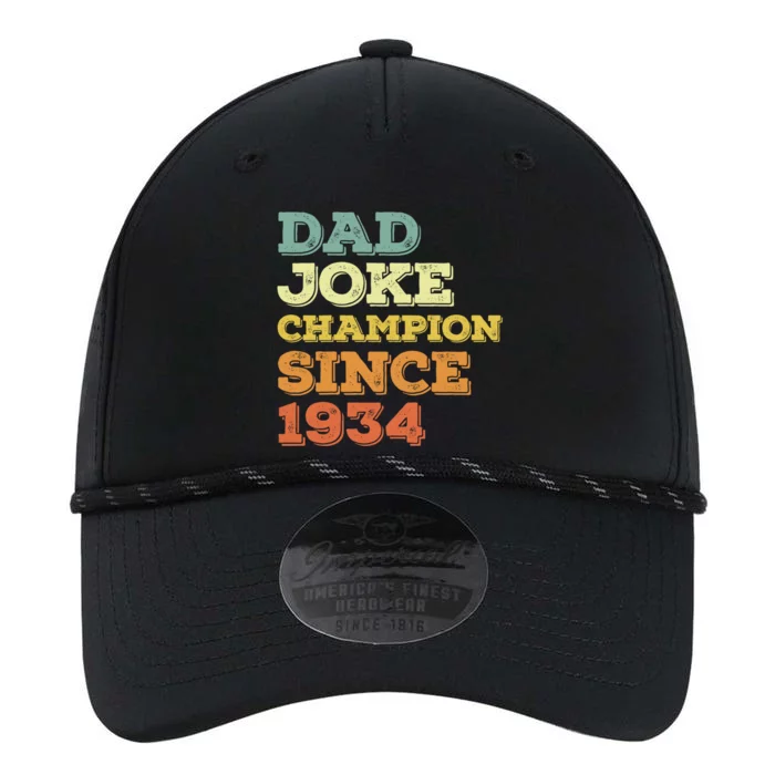 Dad Joke Champion Since 1934 Birthday Fathers Day Gift Performance The Dyno Cap