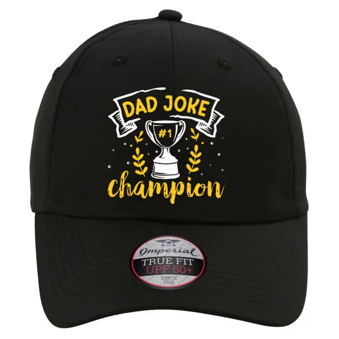 Dad Jokes Champion The Original Performance Cap