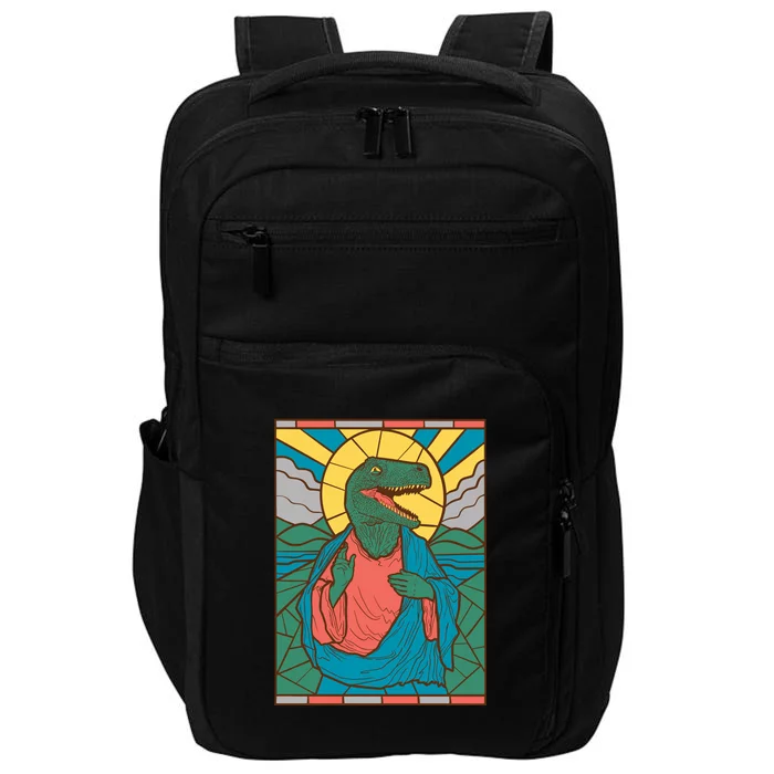 Dinosaur Jesus Impact Tech Backpack