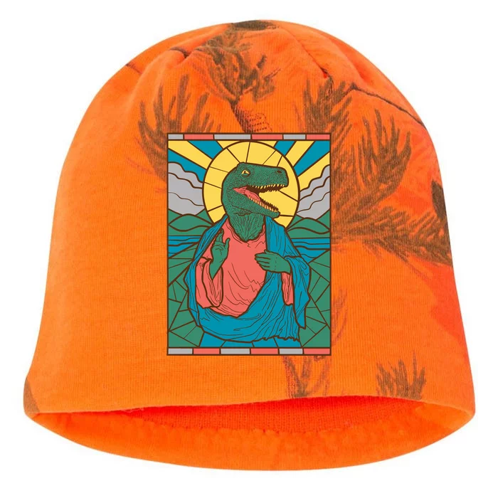 Dinosaur Jesus Kati - Camo Knit Beanie