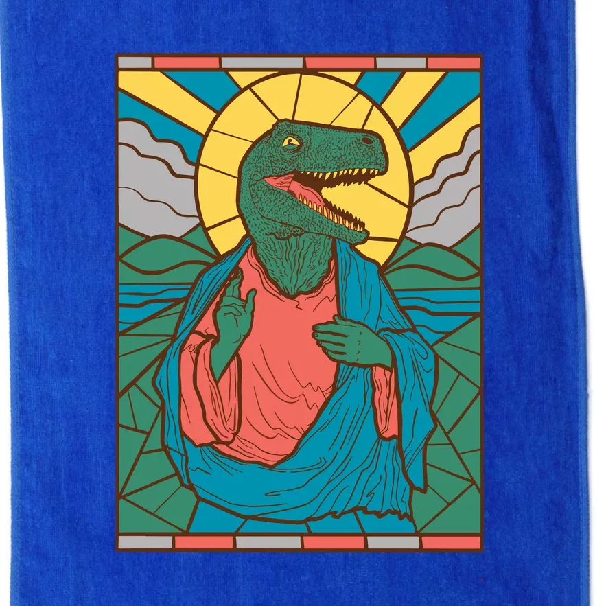 Dinosaur Jesus Platinum Collection Golf Towel