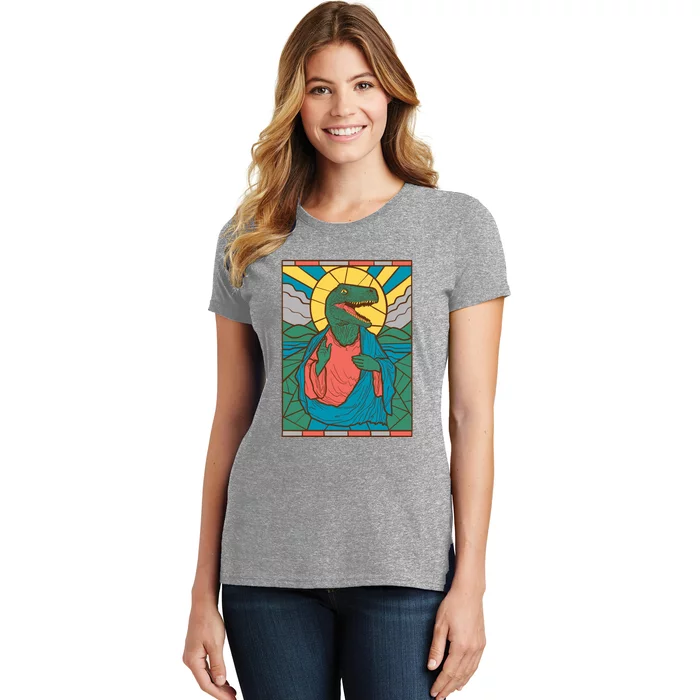 Dinosaur Jesus Women's T-Shirt