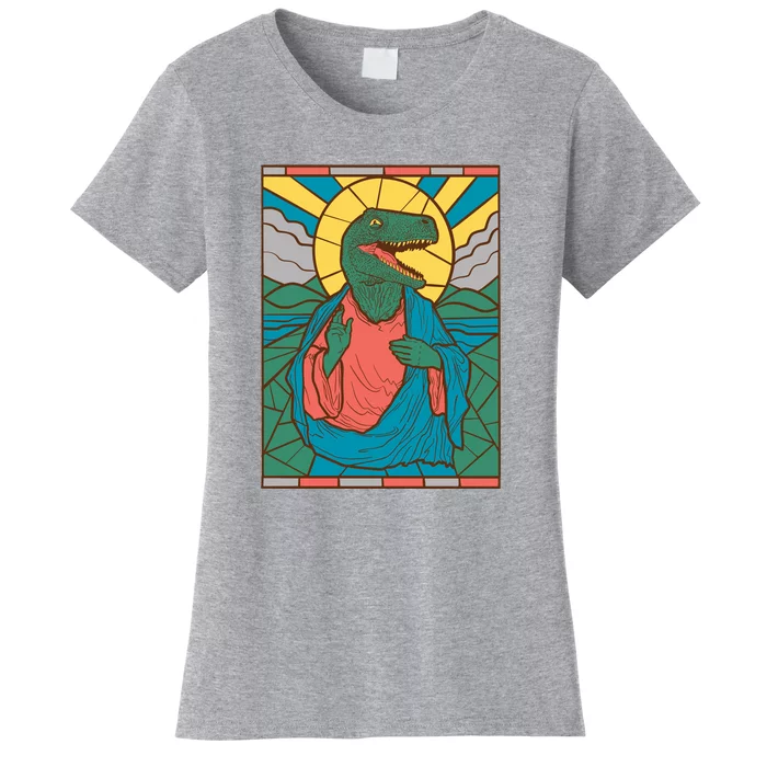 Dinosaur Jesus Women's T-Shirt