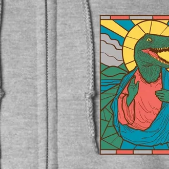 Dinosaur Jesus Full Zip Hoodie