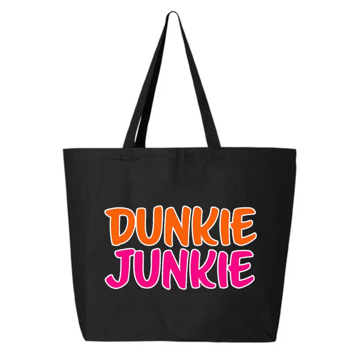 Dunkie Junkie Donut And Coffee Lover 25L Jumbo Tote