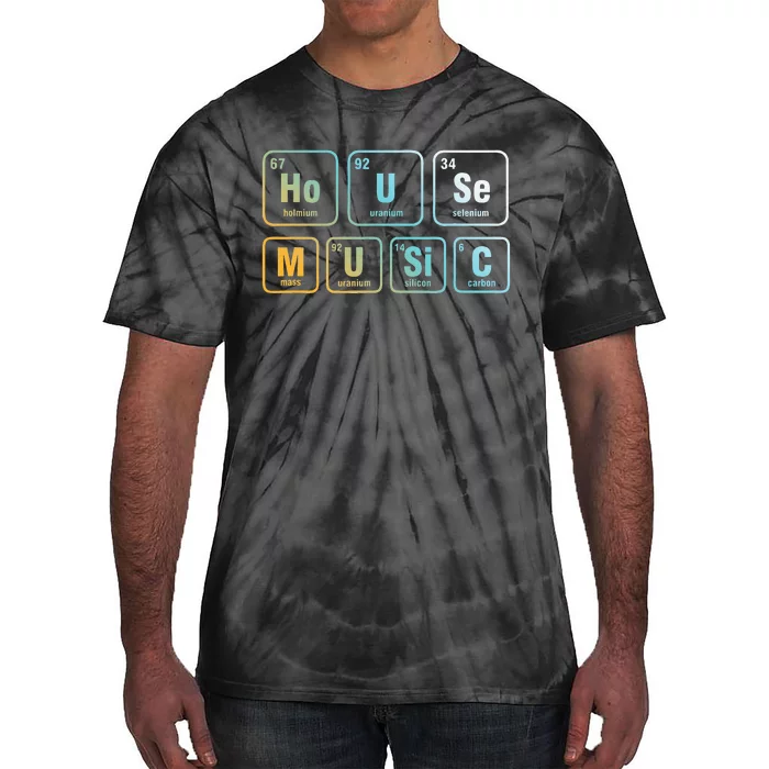 Disc Jockey Dj House Music Relaxing Electronic Music Edm Tie-Dye T-Shirt