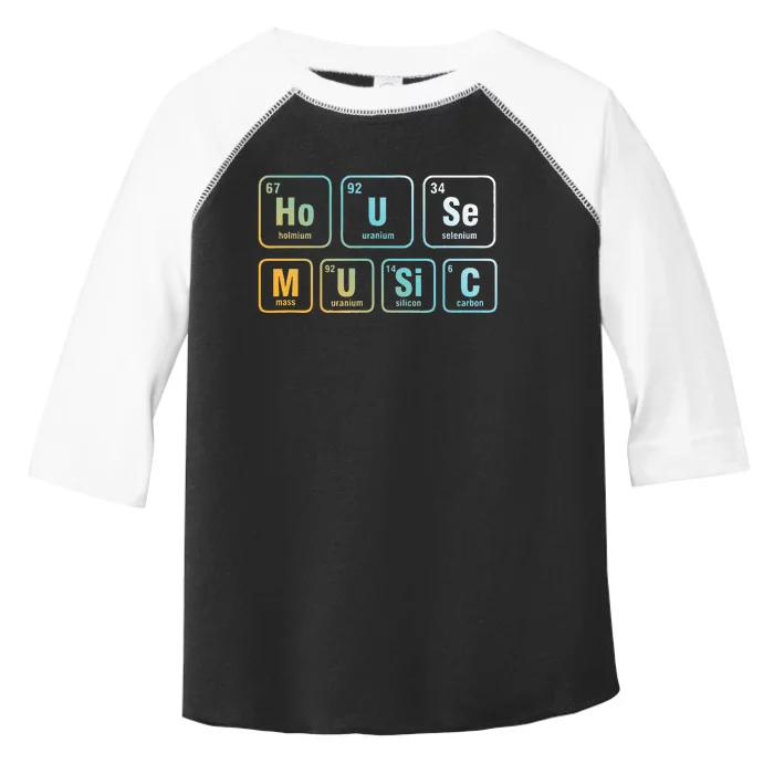 Disc Jockey Dj House Music Relaxing Electronic Music Edm Toddler Fine Jersey T-Shirt