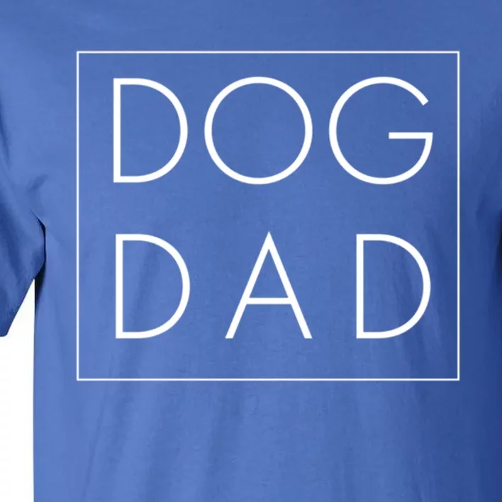 Dad Joke Design Funny Dog Dad Modern Father Meaningful Gift Tall T-Shirt