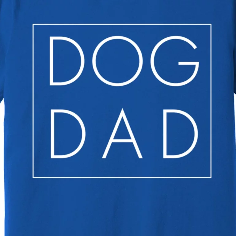 Dad Joke Design Funny Dog Dad Modern Father Meaningful Gift Premium T-Shirt