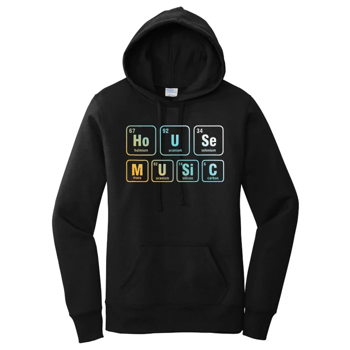 Disc Jockey DJ House Music Relaxing Electronic Music EDM Women's Pullover Hoodie