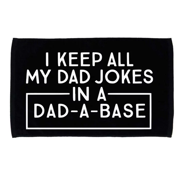 Dad Jokes Funny Dad Microfiber Hand Towel