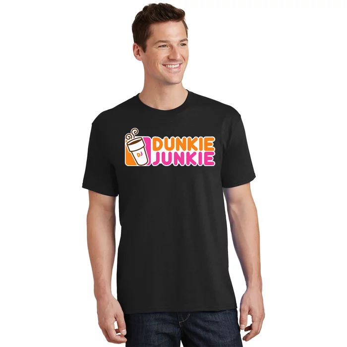 Dunkie Junkie Funny Coffee Lover Gift T-Shirt