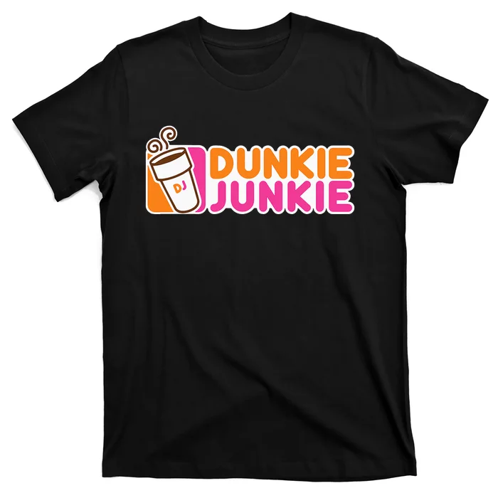 Dunkie Junkie Funny Coffee Lover Gift T-Shirt