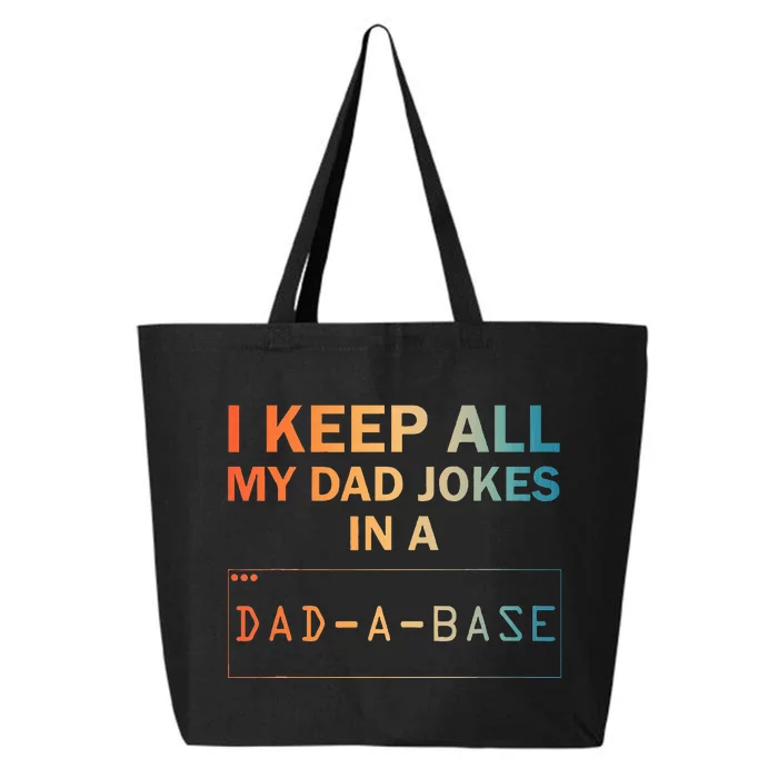 Dad Jokes For Dad Database 25L Jumbo Tote