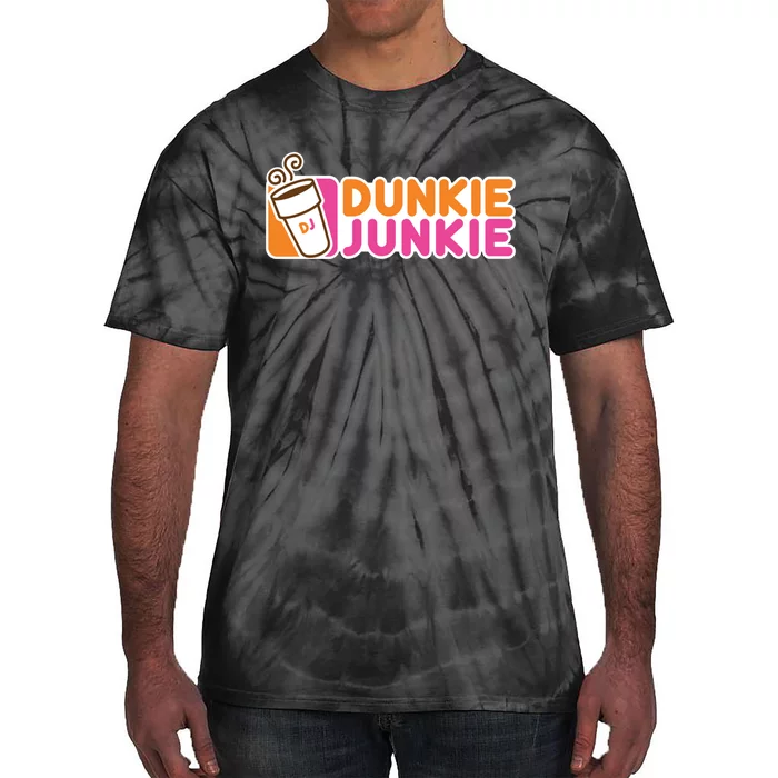 Dunkie Junkie Gift Funny Coffee Lover Gift Gift Tie-Dye T-Shirt