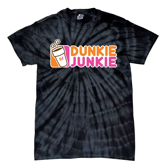 Dunkie Junkie Gift Funny Coffee Lover Gift Gift Tie-Dye T-Shirt