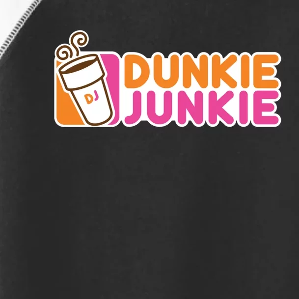 Dunkie Junkie Gift Funny Coffee Lover Gift Gift Toddler Fine Jersey T-Shirt