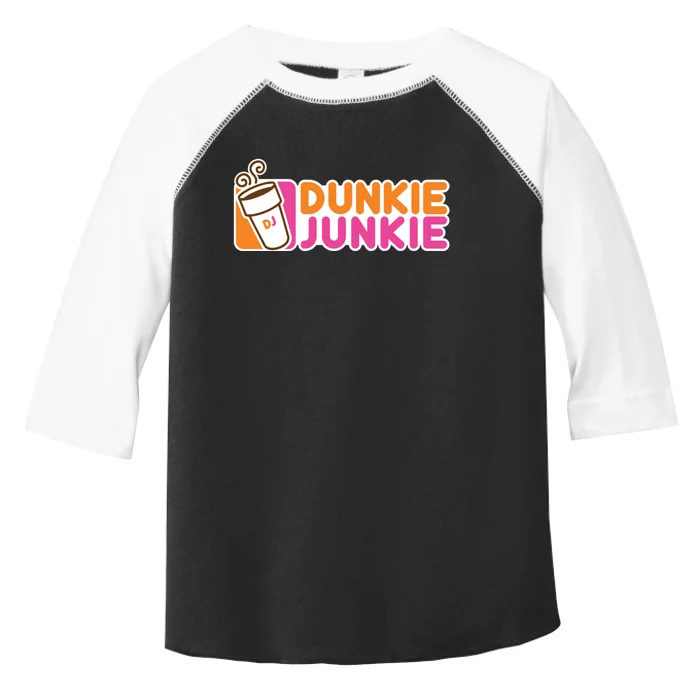 Dunkie Junkie Gift Funny Coffee Lover Gift Gift Toddler Fine Jersey T-Shirt