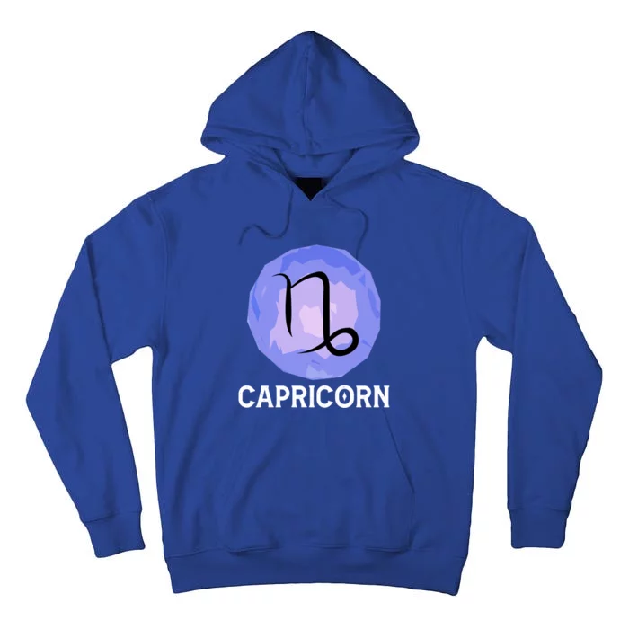 December January Horoscope Capricorn Star Zodiac Sign Gift Tall Hoodie