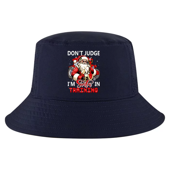 DonT Judge IM Santa Funny Joke Training Farmer Xmas Job Gift Cool Comfort Performance Bucket Hat