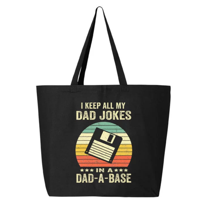 Dad Jokes In Dadabase 25L Jumbo Tote