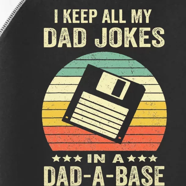 Dad Jokes In Dadabase Toddler Fine Jersey T-Shirt