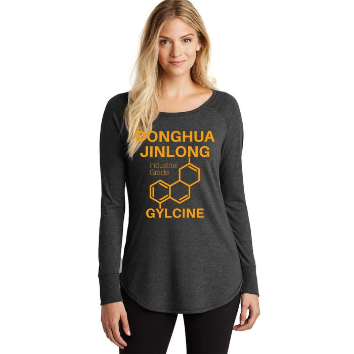 Donghua Jinlong Industrial Grade Glycine Women's Perfect Tri Tunic Long Sleeve Shirt