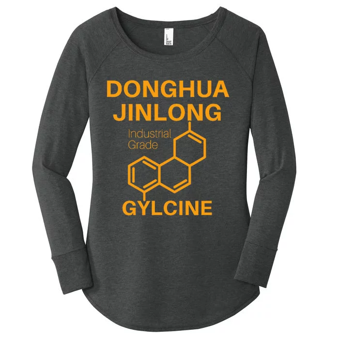 Donghua Jinlong Industrial Grade Glycine Women's Perfect Tri Tunic Long Sleeve Shirt