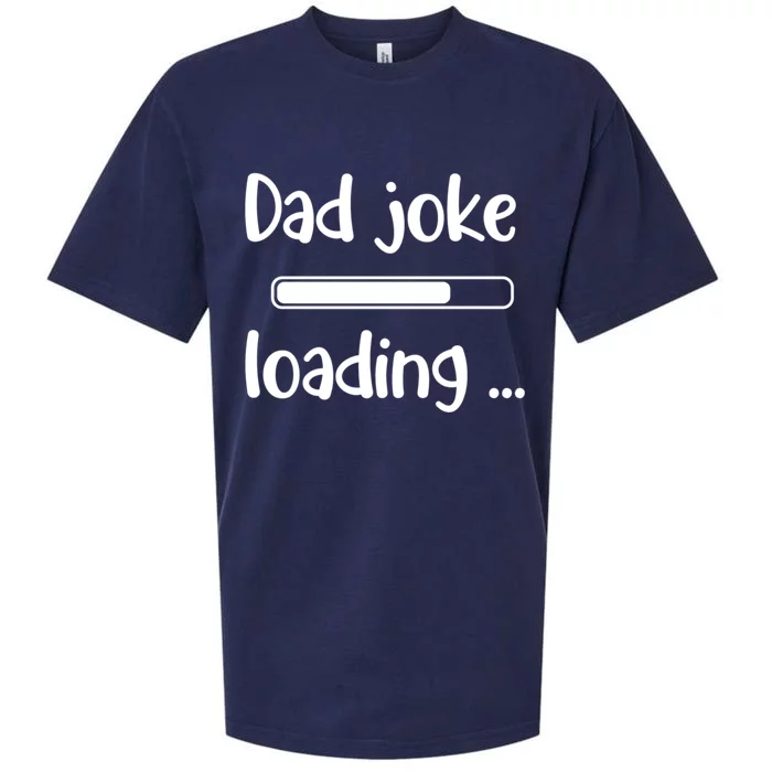 Dad Joke Loading Funny Joke Sarcastic Family Great Gift Sueded Cloud Jersey T-Shirt